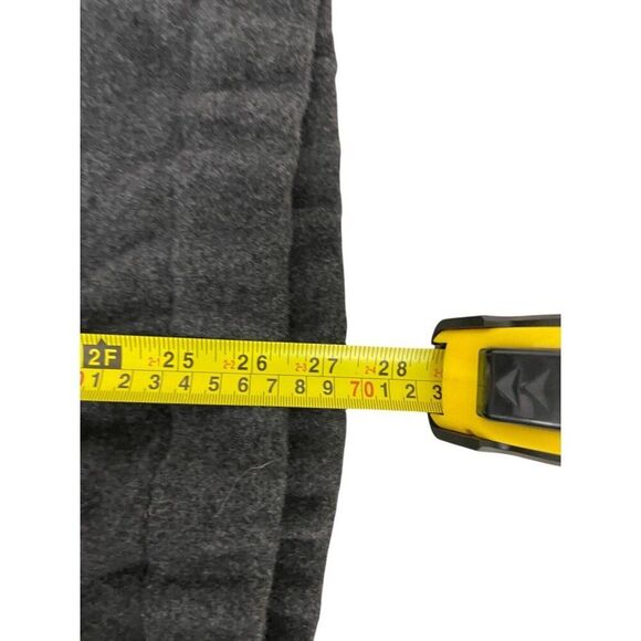 Zara Mens Sweatshirt Size S Dark Gray Fleece Quarter Zip Pullover 4081/479 NWOT - Picture 14 of 15